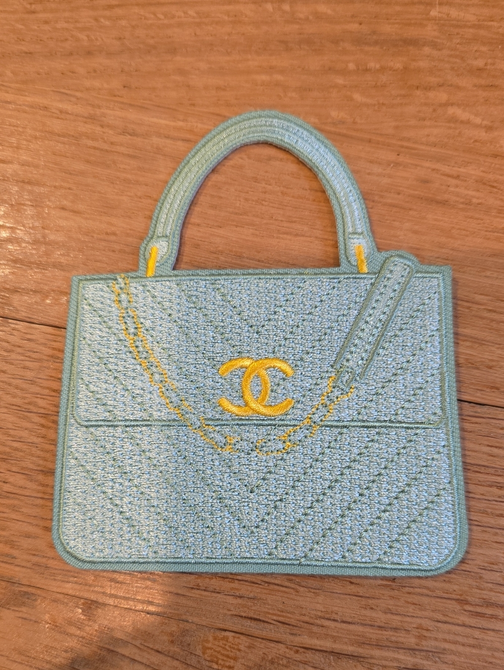 Purse Iron On Patch
